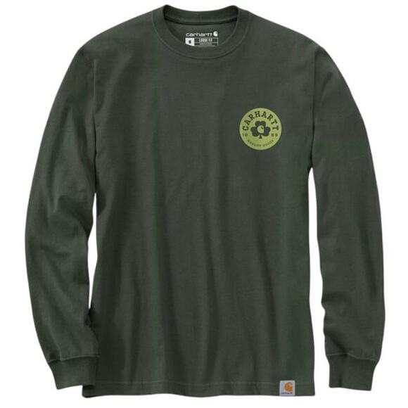 Carhartt Men's St. Patricks Day Graphic Long Sleeve T-Shirt NWT - Picture 4 of 5